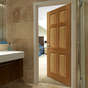 JB Kind Grizedale Oak FD30 Fire Door - Pre Finished