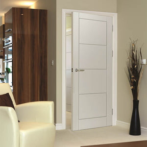 JB Kind Quattro Primed Moulded Internal Door