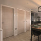 JB Kind Tigris Ivory Laminate Internal Door - Pre Finished