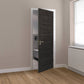 JB Kind Tigris Cinza Dark Grey Laminate Internal Door - Pre Finished