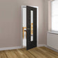 JB Kind Tigris Dark Grey Glazed Internal Door - Pre Finished