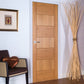 JB Kind Sirocco Oak Veneer Internal Door - Pre Finished