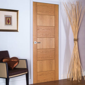 JB Kind Sirocco Oak FD30 Fire Door - Pre Finished