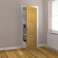 JB Kind Sirocco Oak Veneer Internal Door - Pre Finished