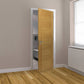 JB Kind Tigris Oak 5 Panel Veneered Door - Pre Finished