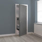 JB Kind Pintado Grey Painted Flush FD30 Fire Door - Pre Finished