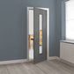 JB Kind Pintado Glazed Grey Painted Flush Internal Door - Pre Finished