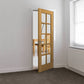 JB Kind Gisburn Glazed Oak Internal Door - Pre Finished