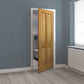 JB Kind Sherwood Oak Classic FD30 Fire Door - Pre Finished