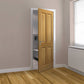 JB Kind Sherwood Oak Classic FD30 Fire Door - Pre Finished