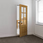 JB Kind Dove Glazed Oak Internal Door - Unfinished