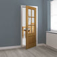 JB Kind Dove Glazed Oak Internal Door - Unfinished