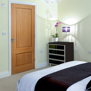 JB Kind Trent Oak FD30 Fire Door - Unfinished