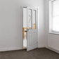 JB Kind Canterbury Grained 2 Light Internal Glazed Door