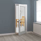 JB Kind Cottage 1 Light White Primed Moulded Internal Door
