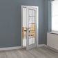 JB Kind Decima Glazed White Primed & Moulded Internal Door
