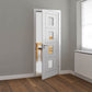 JB Kind Quattro Glazed Primed Moulded Internal Door