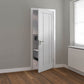 JB Kind Jamaica White Primed Shaker Style FD30 Fire Door