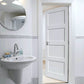 JB Kind Montserrat White Primed Shaker Style FD30 Fire Door