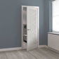 JB Kind Quartz White Primed Latticed Style Internal Door