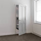 JB Kind Rushmore White Primed Shaker Style FD30 Fire Door
