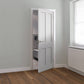 JB Kind Rushmore White Primed Shaker Style FD30 Fire Door