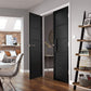 JB Kind Metro Black Industrial Style Internal Door - Pre Finished