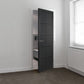 JB Kind Plaza Black Industrial Style Internal Door - Pre Finished