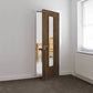 JB Kind Mistral Walnut Veneer Glazed Internal Door - Pre Finished