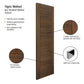 JB Kind Tigris Walnut 5 Panel Door - Pre Finished