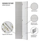 JB Kind Adelphi White Primed Bi-fold Internal Door