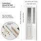 JB Kind Canterbury Glazed White Primed Moulded Bi-fold Door
