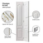 JB Kind Classique White Primed Moulded Bi-fold Door