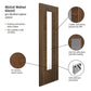 JB Kind Mistral Walnut Veneer Glazed Internal Door - Pre Finished