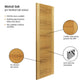 JB Kind Mistral Oak FD30 Fire Door - Pre Finished
