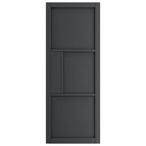 JB Kind Cosmo Graphite Grey Industrial Style Internal Door - Pre Finished