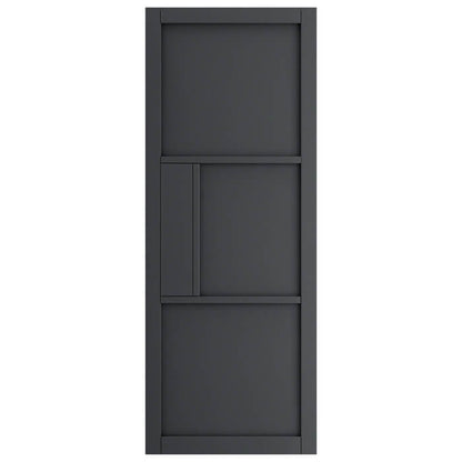 JB Kind Cosmo Graphite Grey Industrial Style Internal Door - Pre Finished