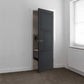 JB Kind Cosmo Graphite Grey Industrial Style Internal Door - Pre Finished