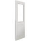 JB Kind Thames White Primed 1/2 Light Glazed Internal Door