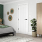 JB Kind Aria White Primed FD30 Fire Door