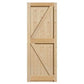 JB Kind Framed, Ledged and Braced Boarded Shed Door