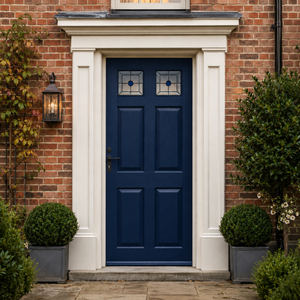 Mendes Hardwood Colonial Top Light External Door - Unfinished