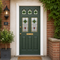 Mendes Hardwood Ealing Rose External Door - Unfinished