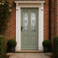 Mendes Hardwood Edwardian Blue External Door - Unfinished