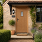 Mendes Oak Hillingdon Thermal Part L External Door - Unfinished