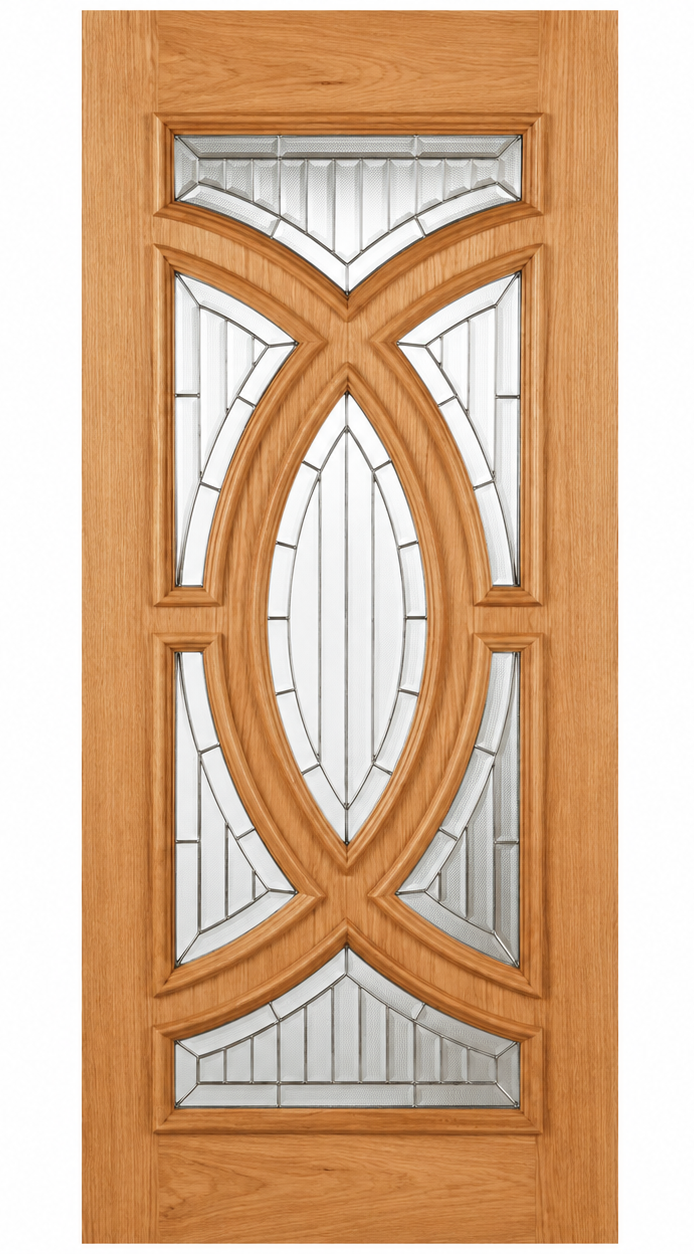 Mendes Oak Majestic External Door - Unfinished