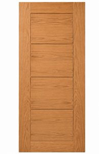 Mendes Oak Modena External Door - Unfinished