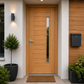 Mendes Oak Oslo External Door - Unfinished