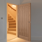 LPD Mexicano Oak Internal FD30 Fire Door - Pre Finished