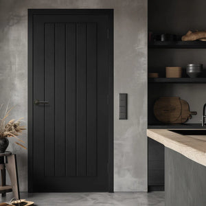 LPD Mexicano Black Internal Door - Pre Finished